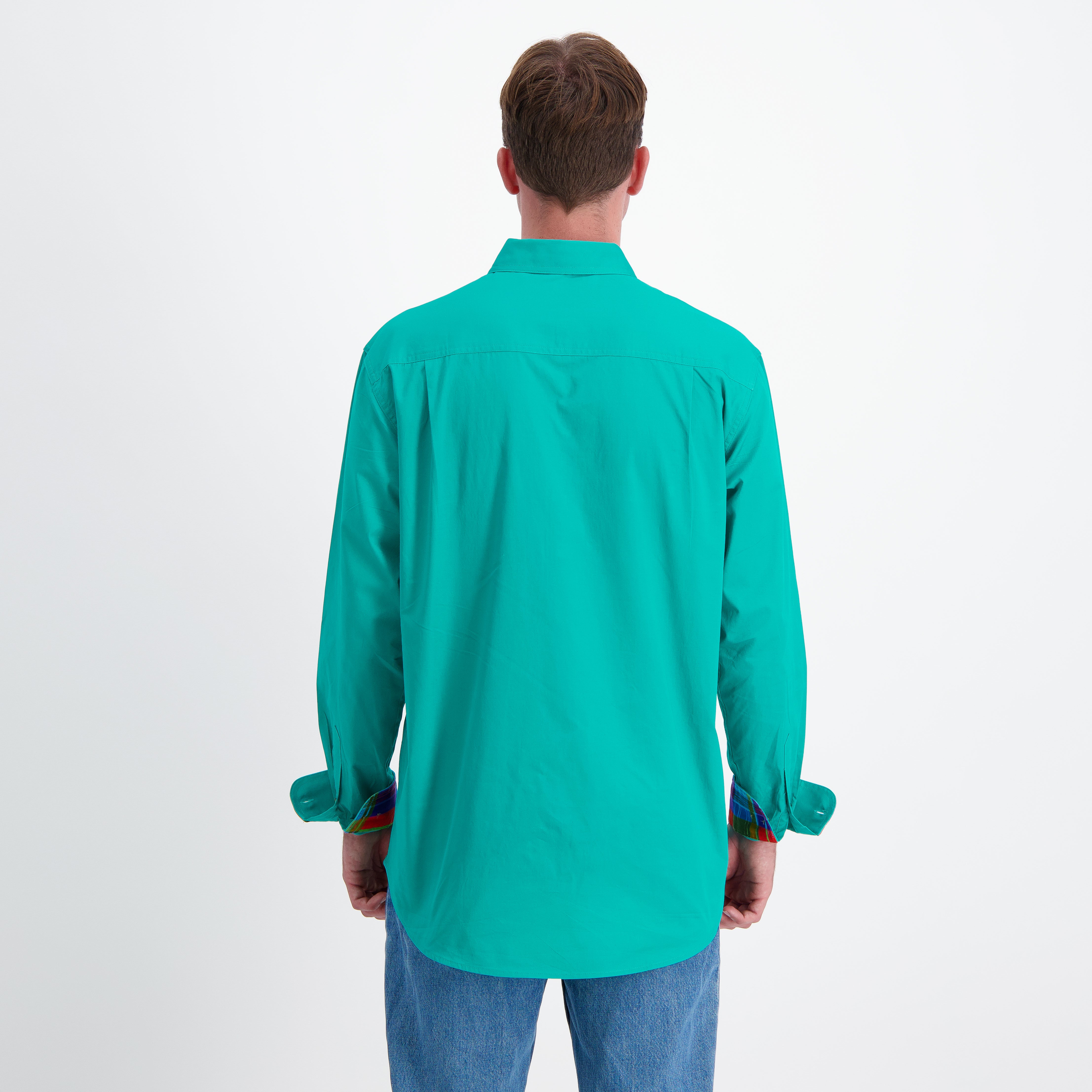 Telegraph Mens Half Button Workshirt