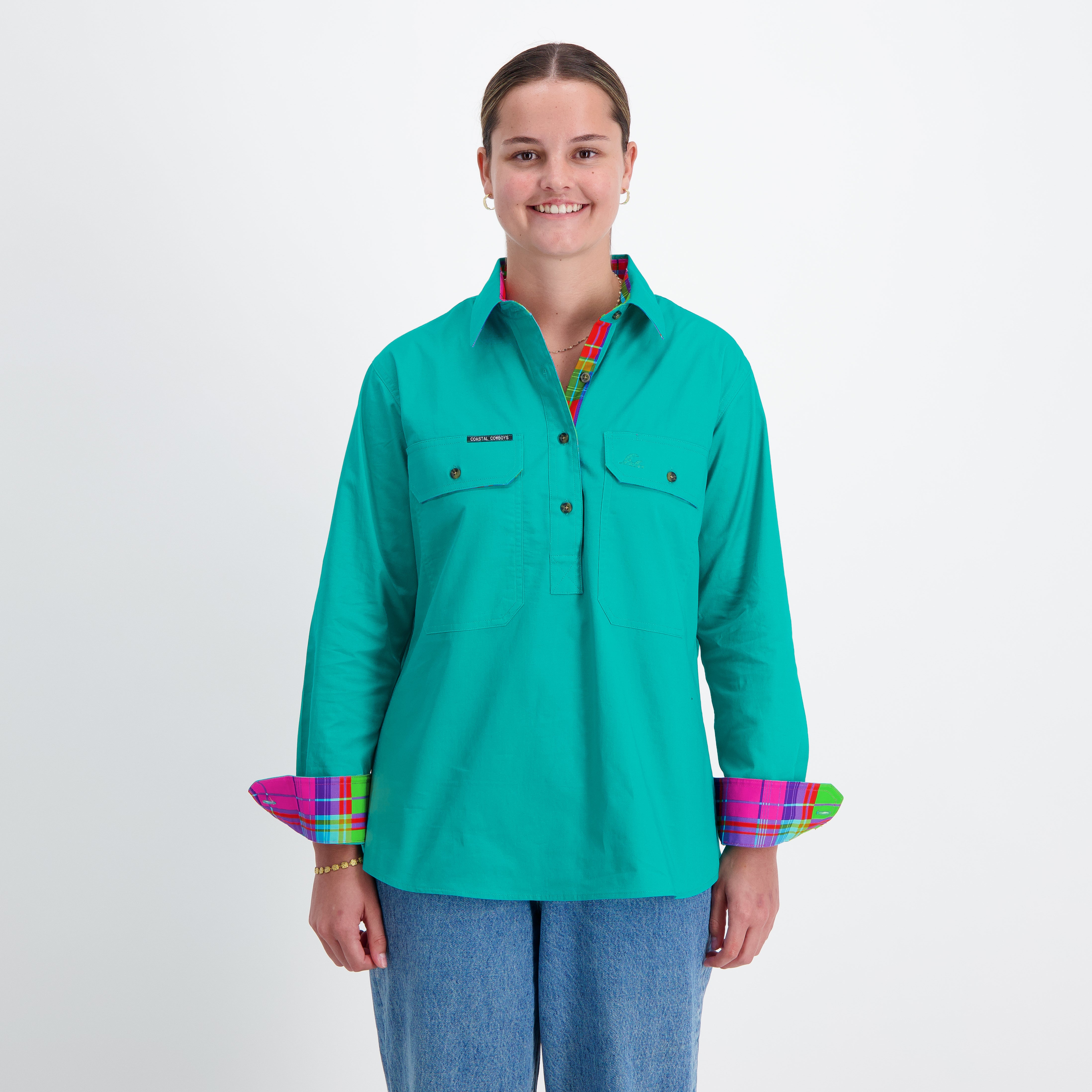 Telegraph Women's Half Button Workshirt