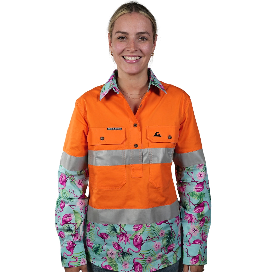 Women’s Hi Vis Shirts | Women's Safety Shirts | Coastal Cowboys
