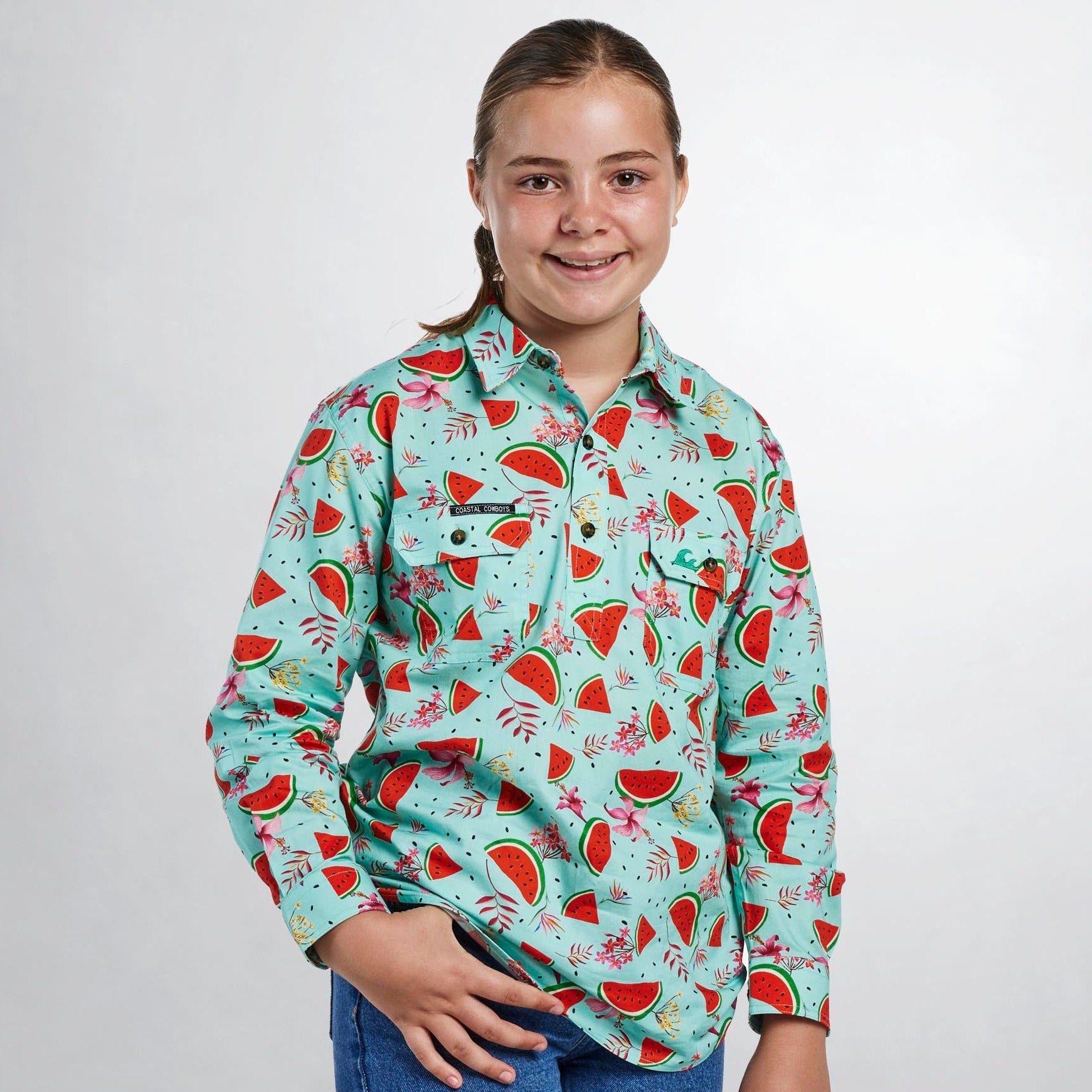 Kids Watermelon work shirt