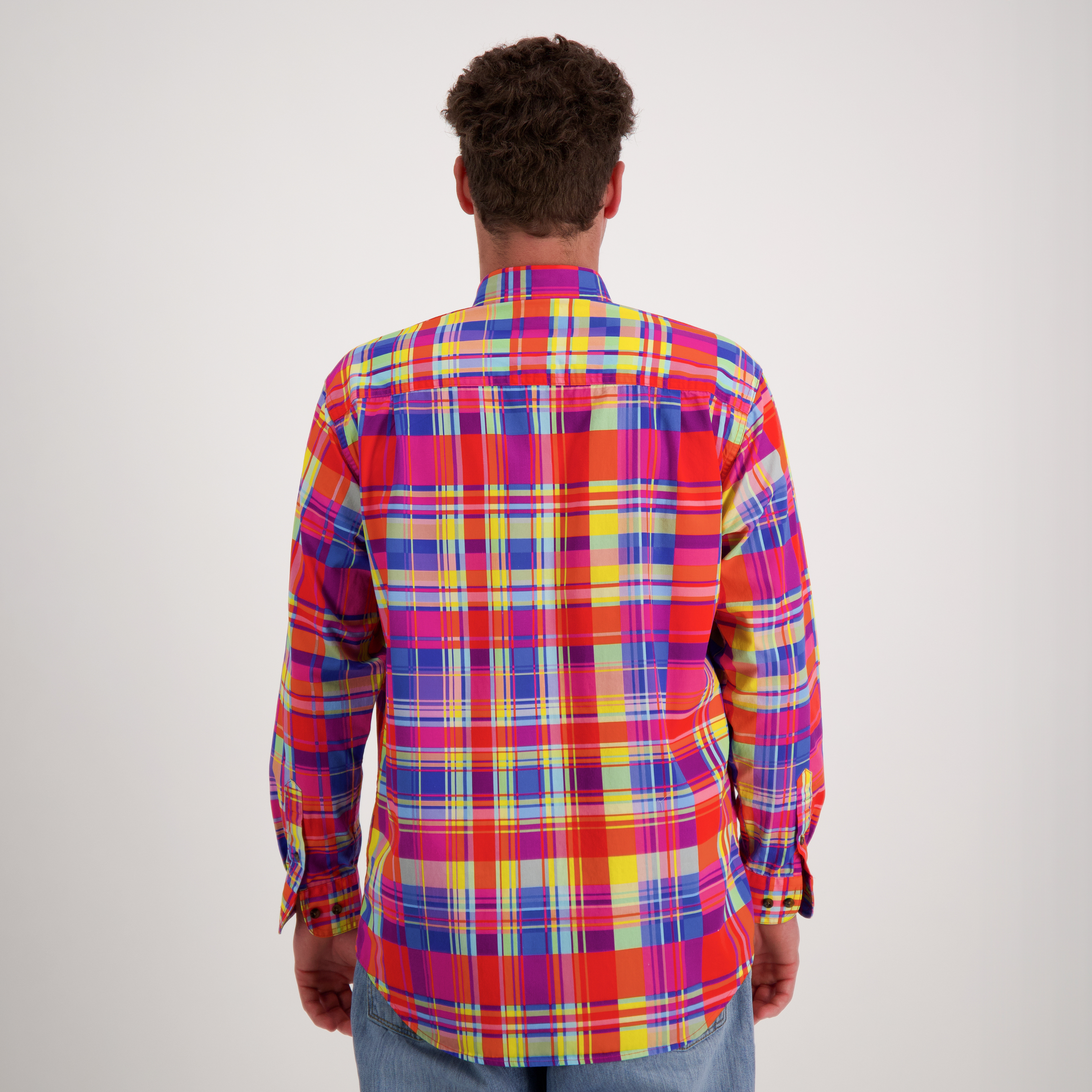 Checkmate Mens Half Button Workshirt