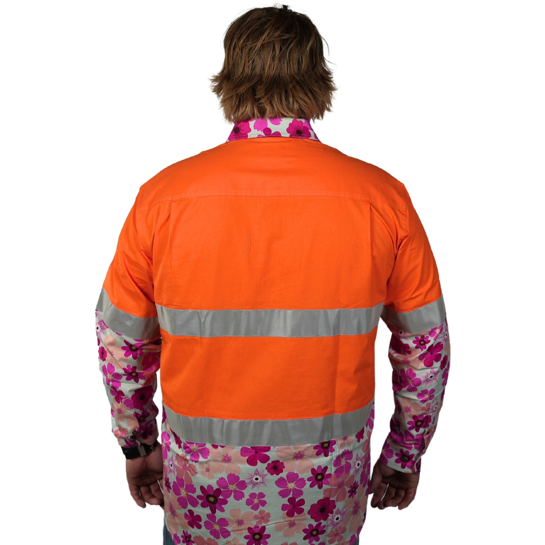 High Vis Long Sleeve Shirts | High Vis Work Shirt | Coastal Cowboys
