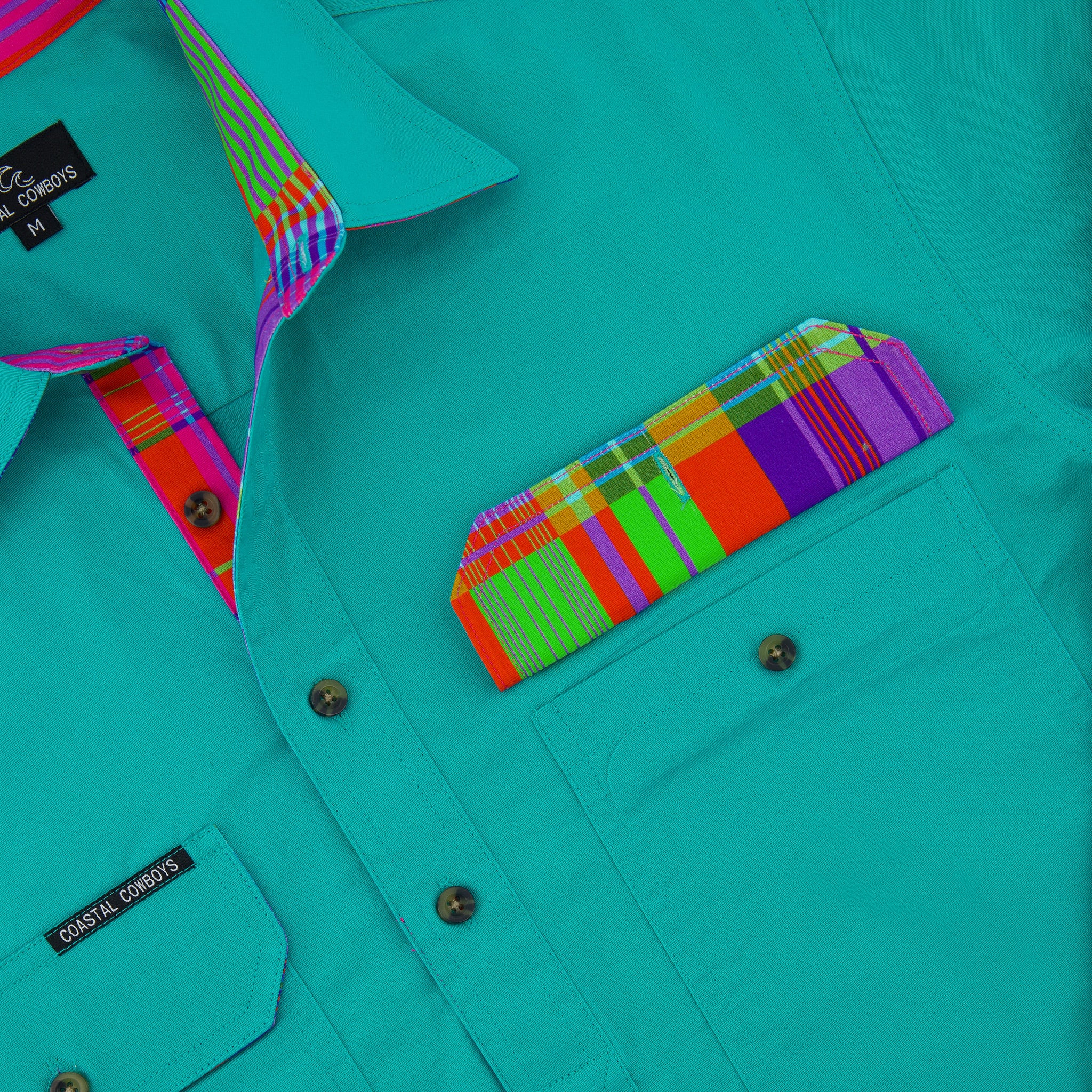 Telegraph Mens Half Button Workshirt