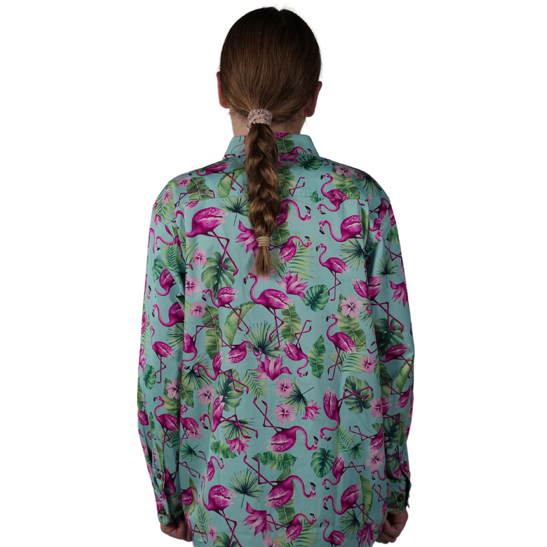 Kids Long Sleeve Work Shirt