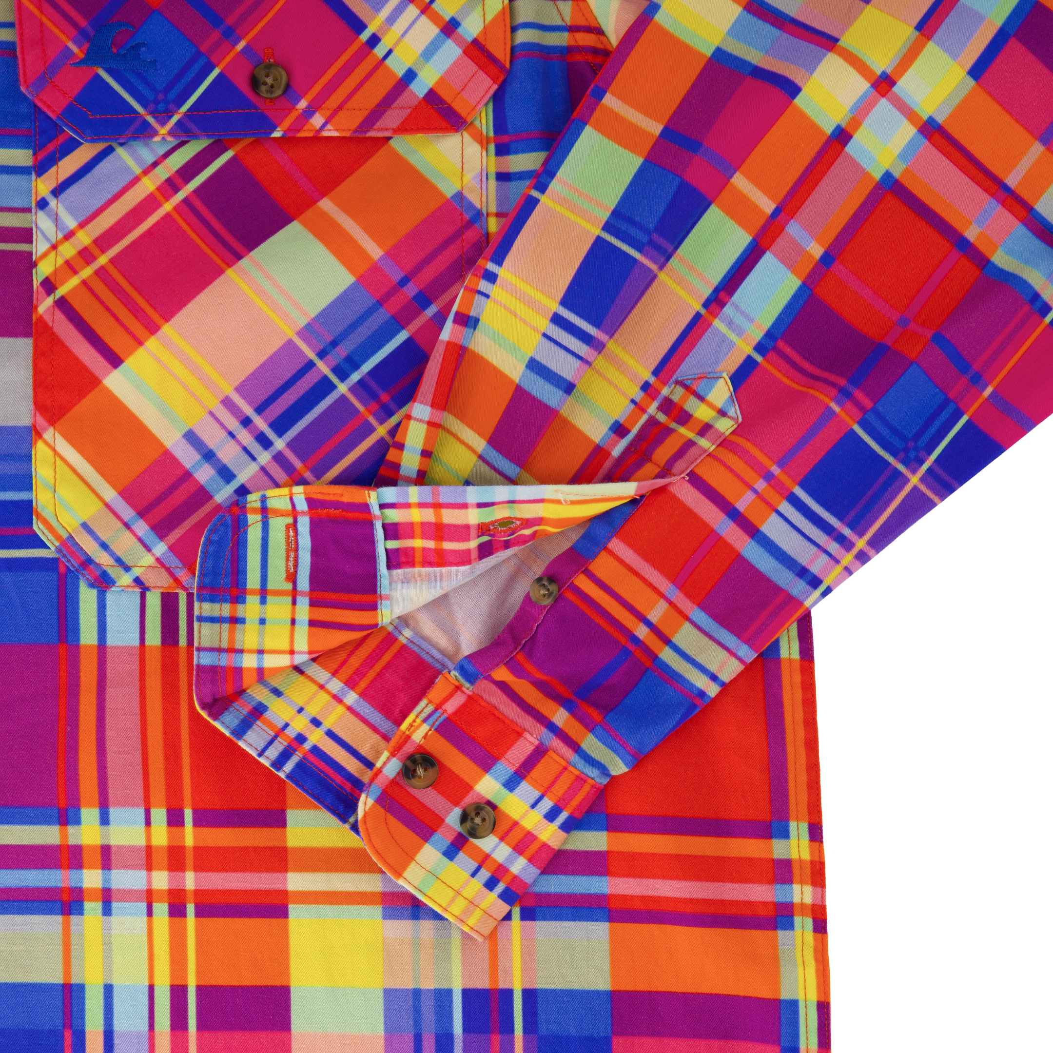 Checkmate Mens Half Button Workshirt