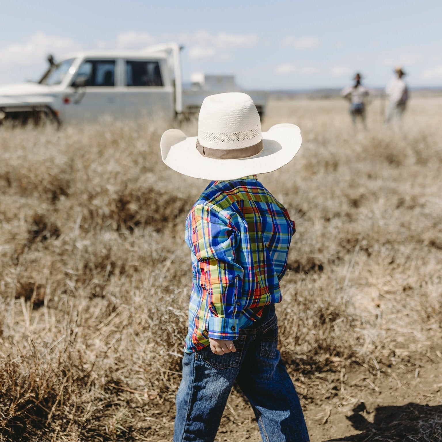Cheques Kids Long Sleeve Workshirt