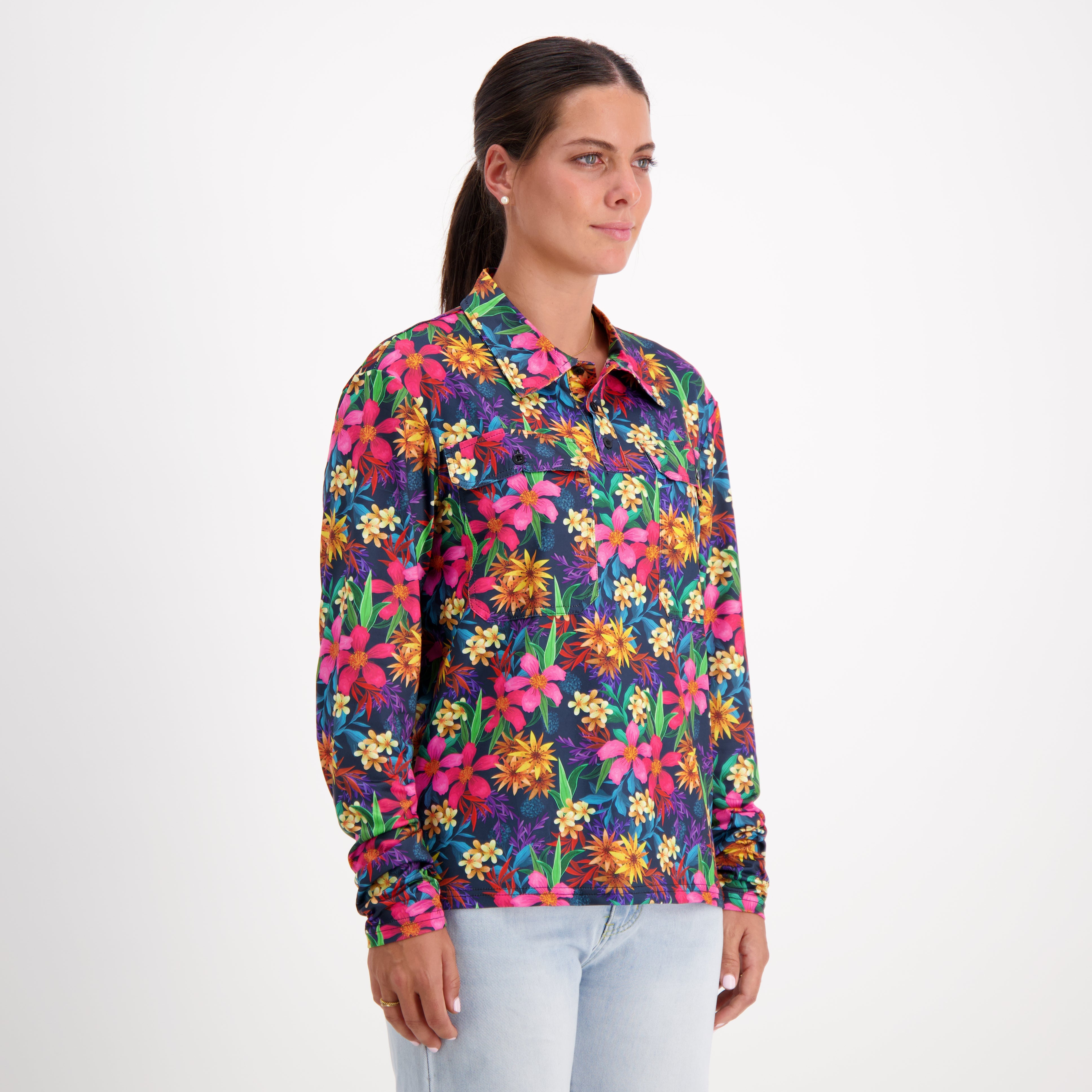 Midnight Unisex Fishing Shirt