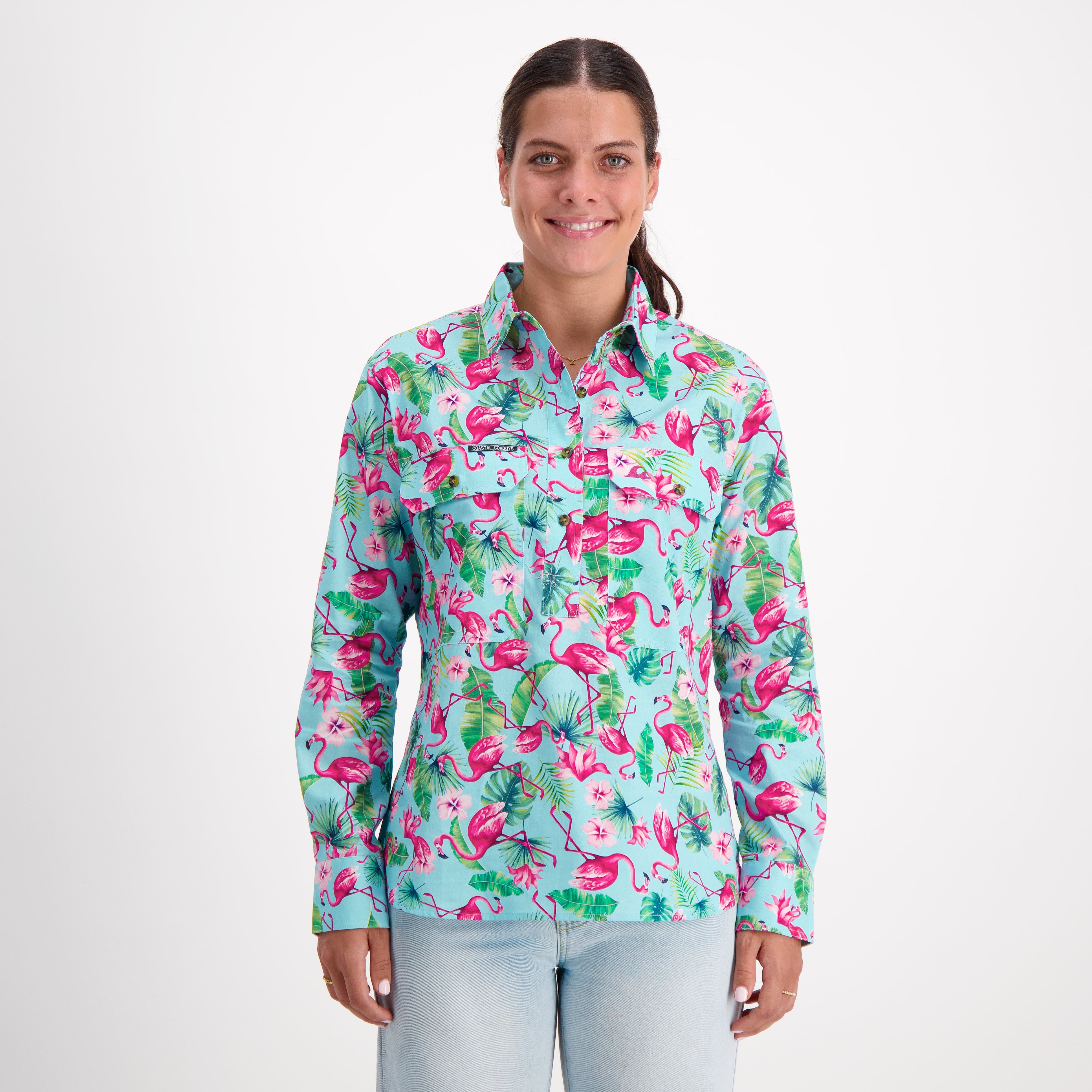 Flamingo work shirt