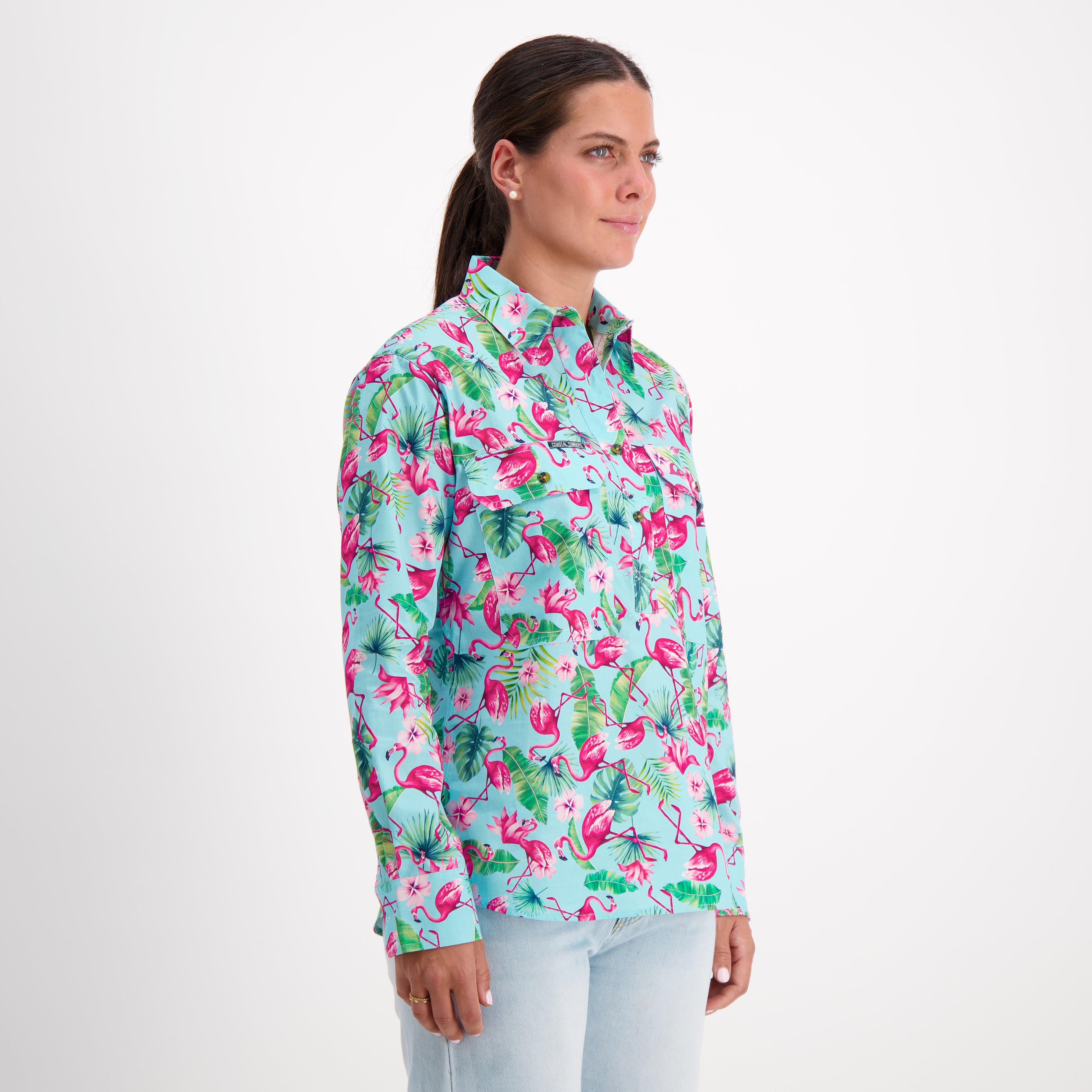 Flamingo work shirt