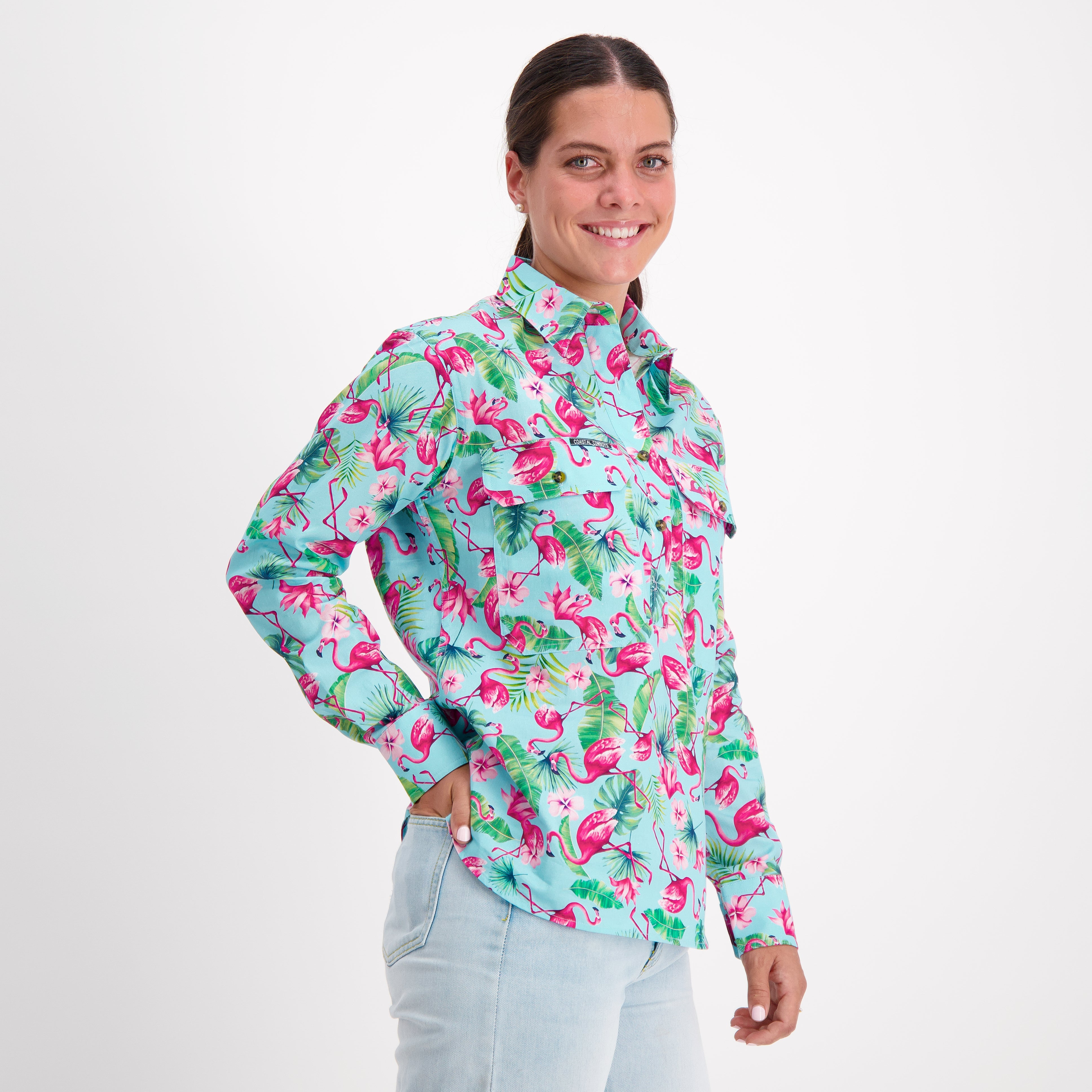 Flamingo work shirt