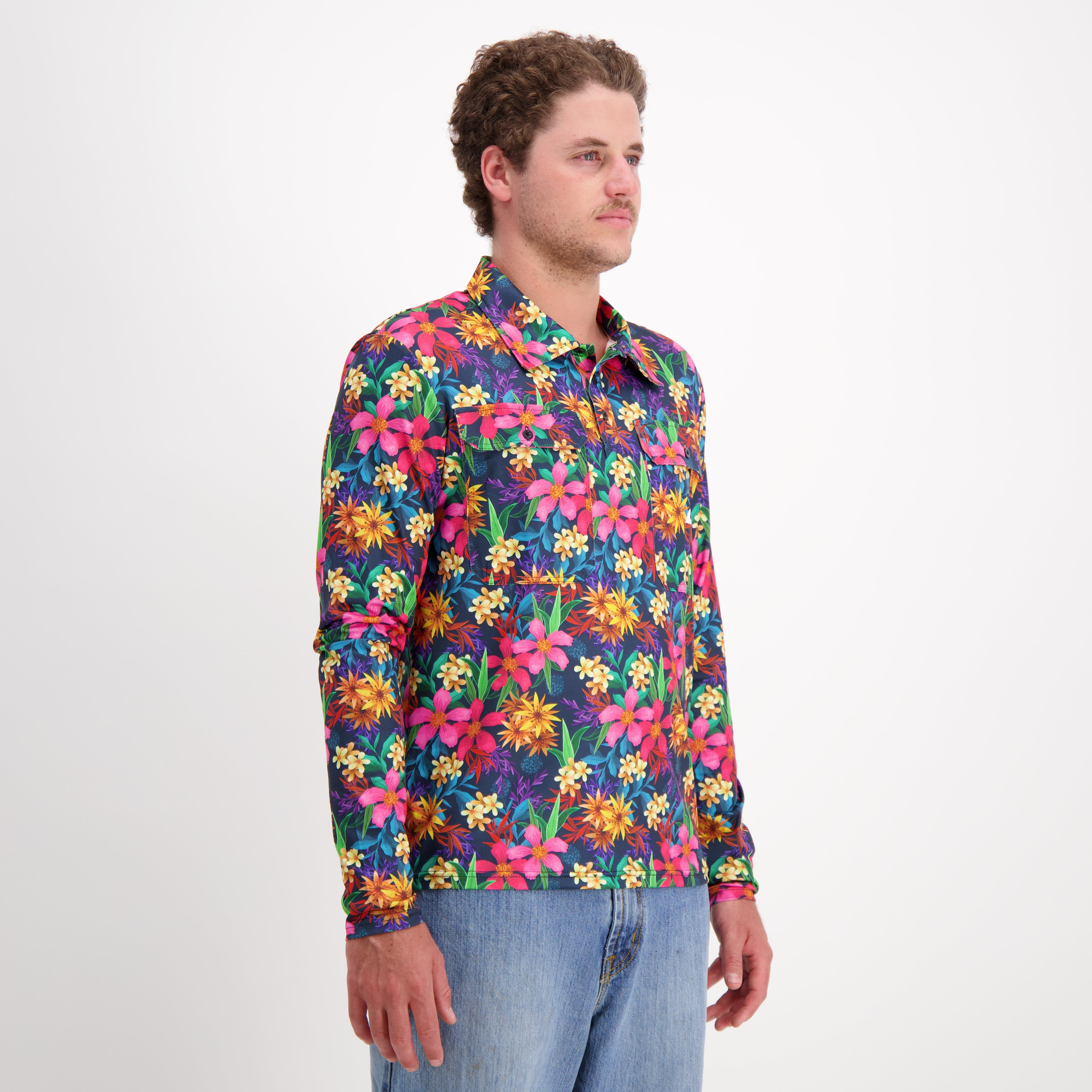 Midnight Unisex Fishing Shirt