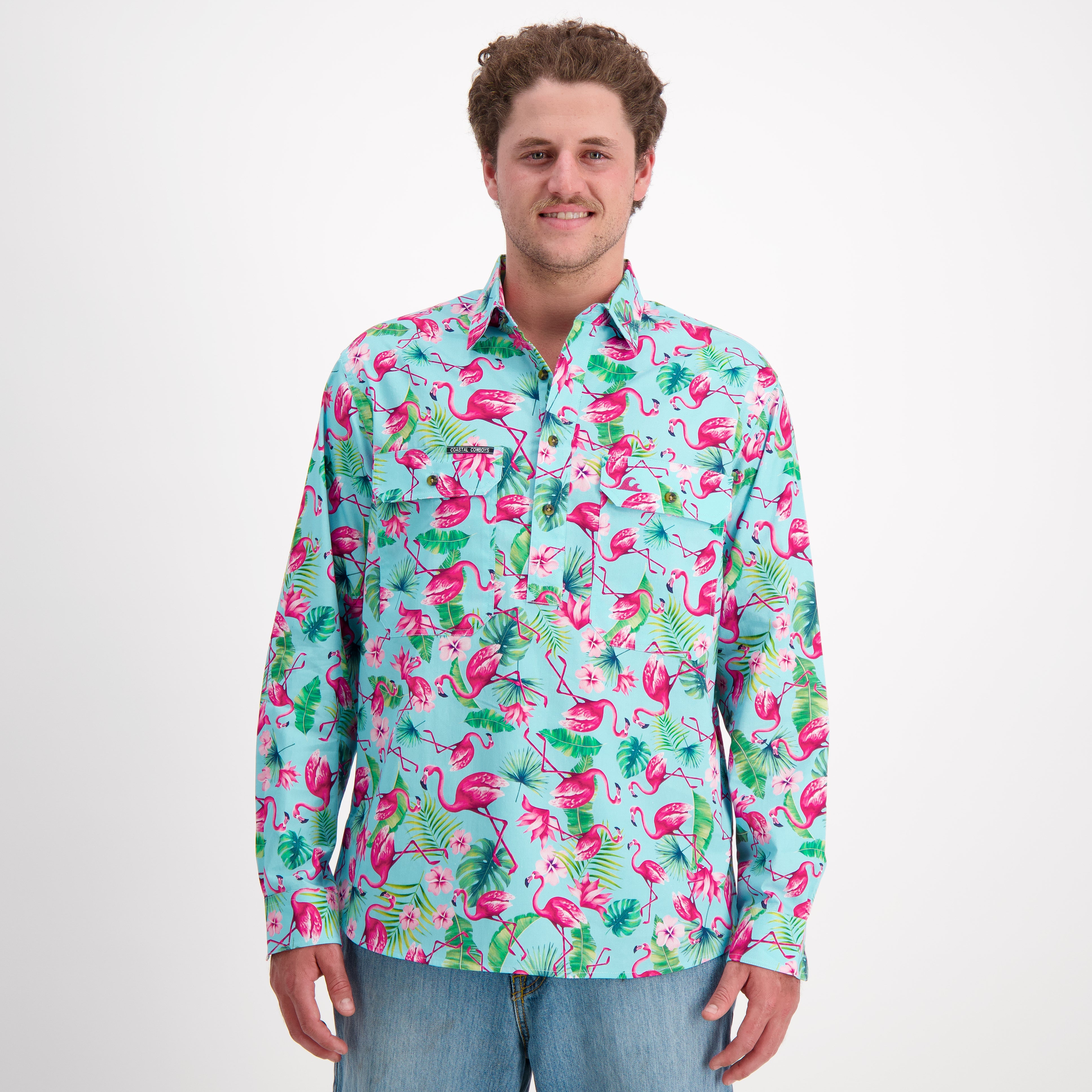 Flamingo work shirt