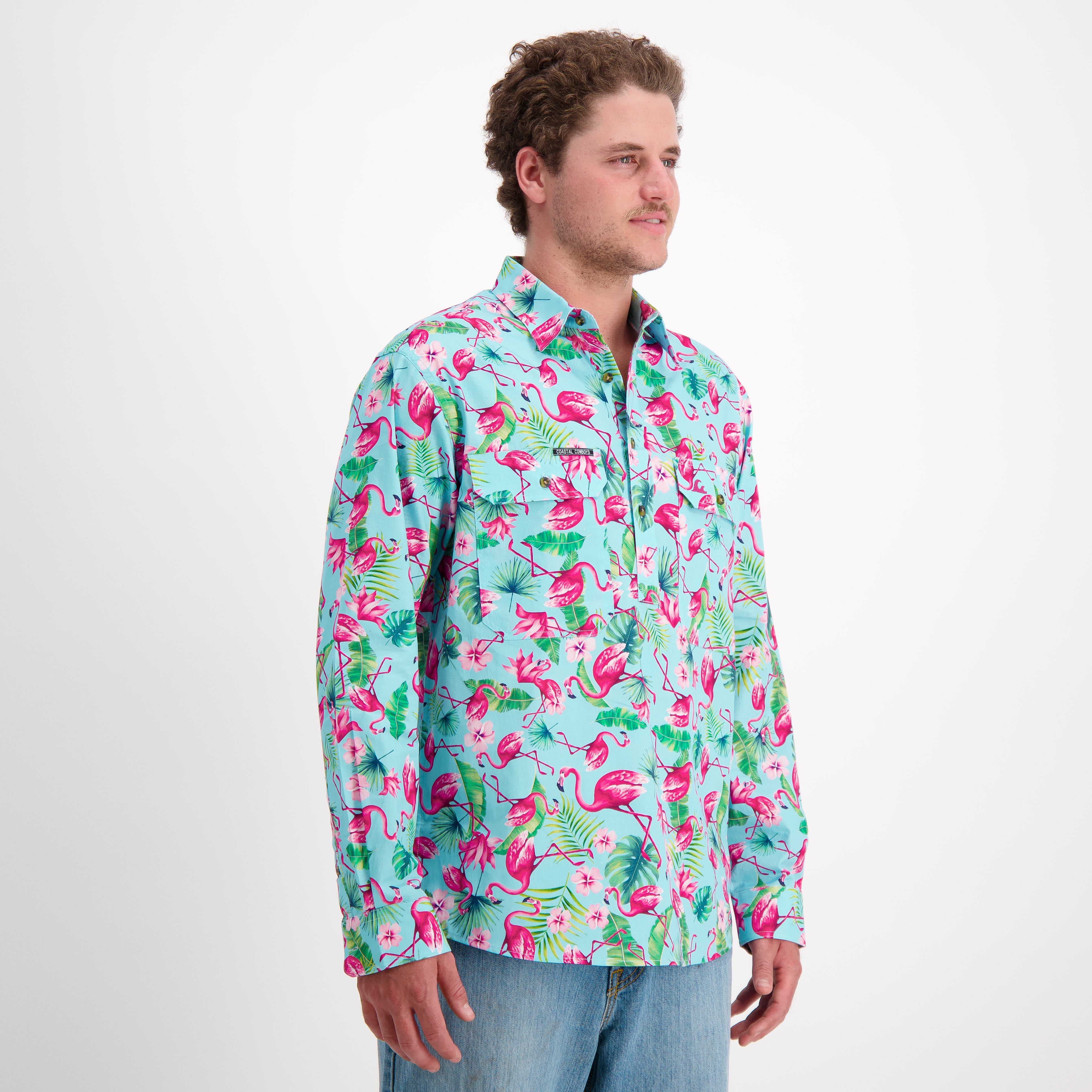 Flamingo work shirt