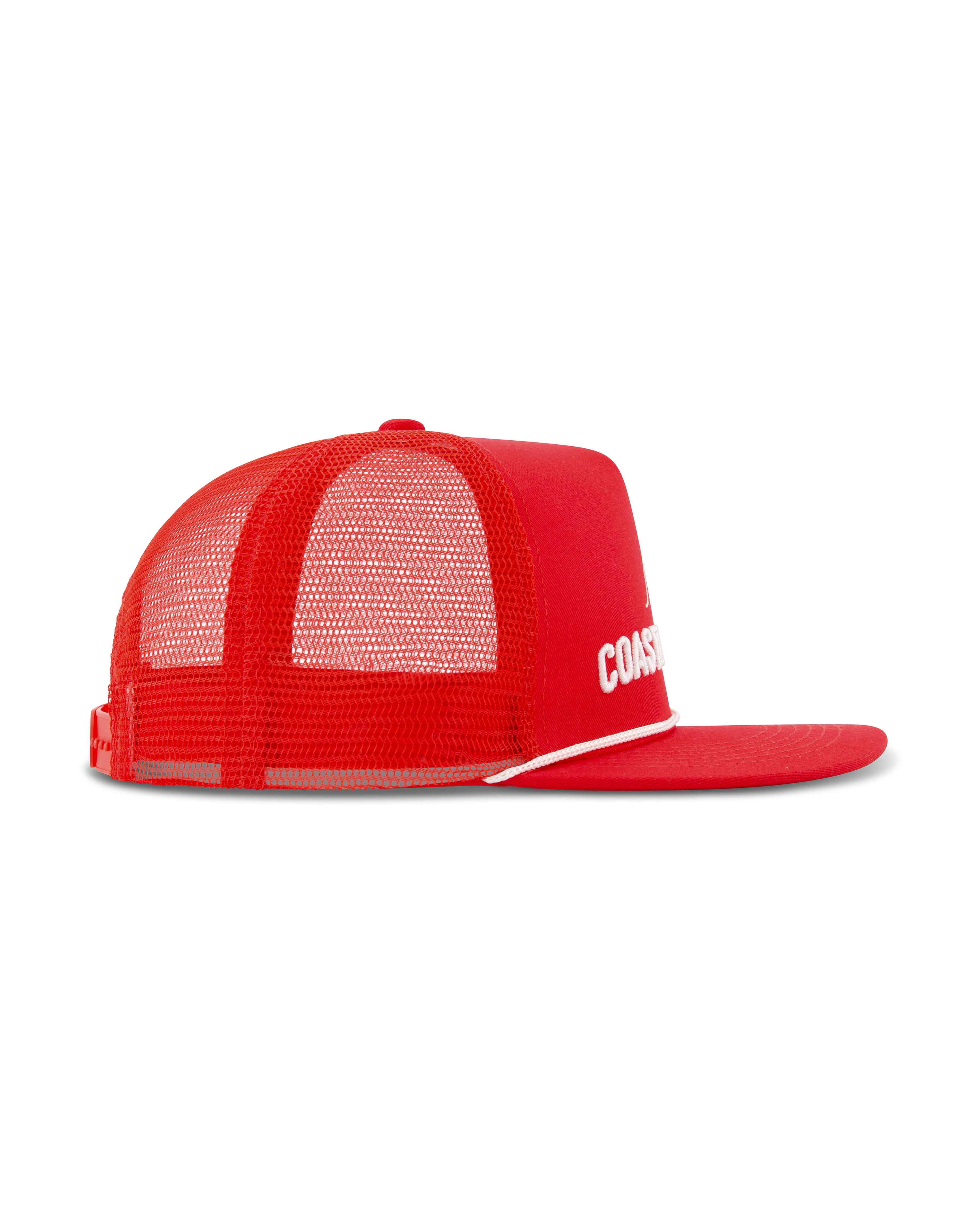 Red & White Cap