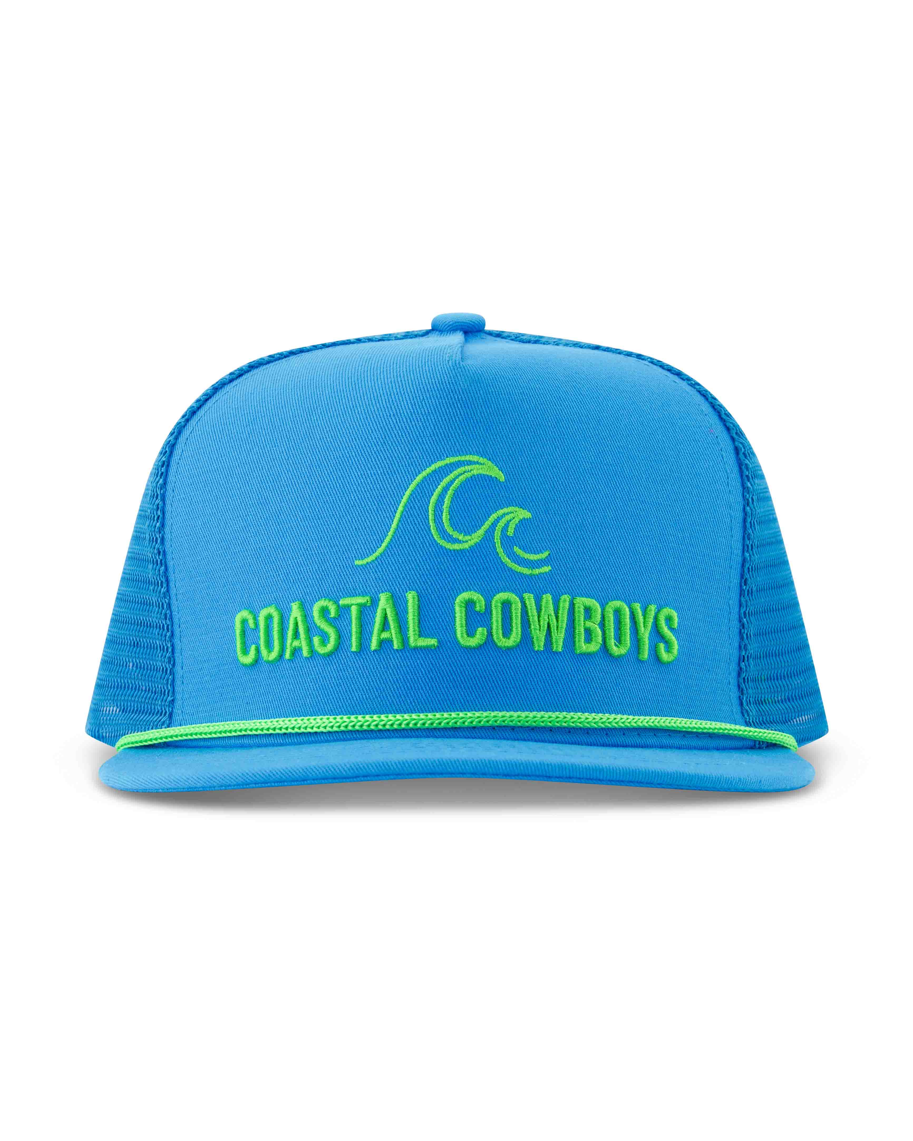 Blue & Green Cap
