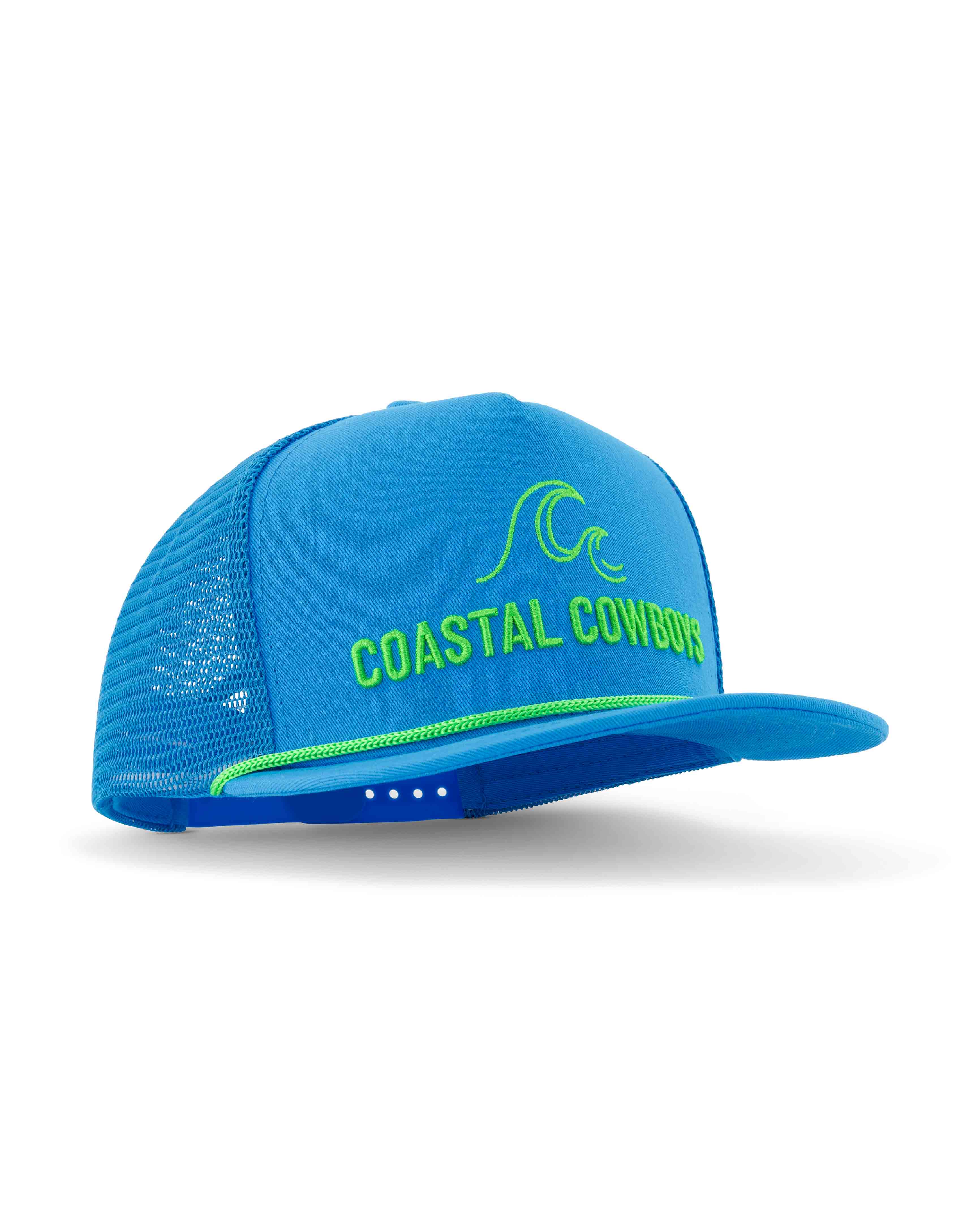 Blue & Green Cap