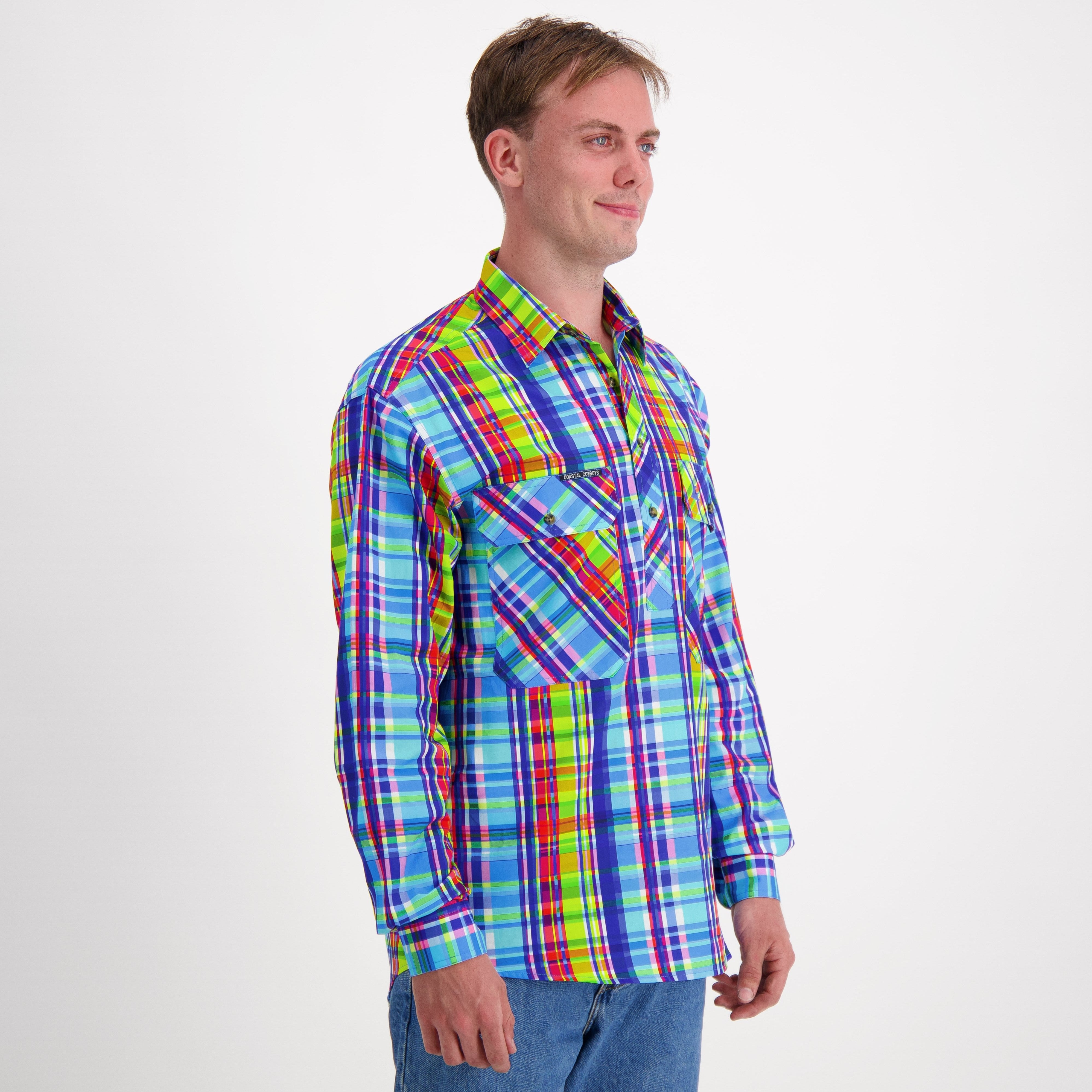 Colourful workshirt