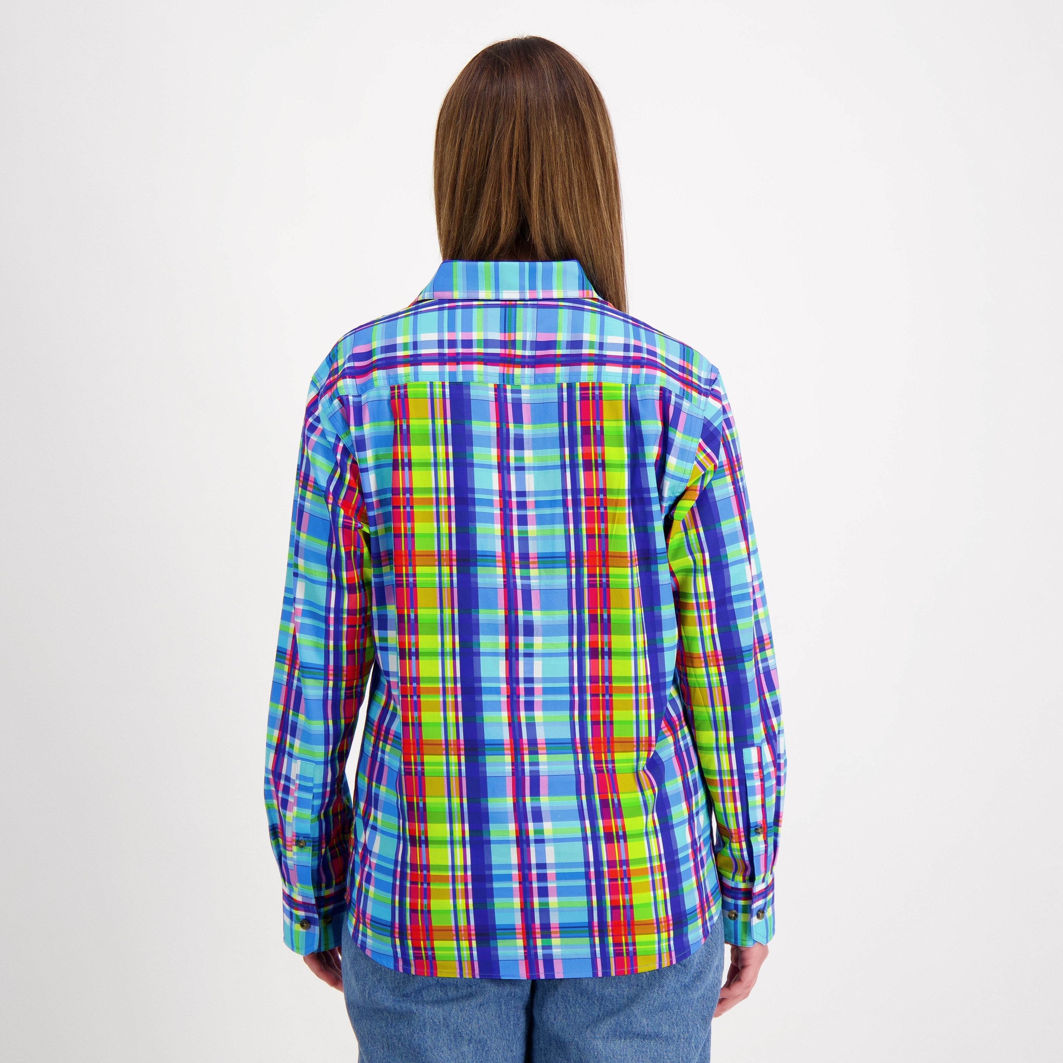 Funky colourful workwear