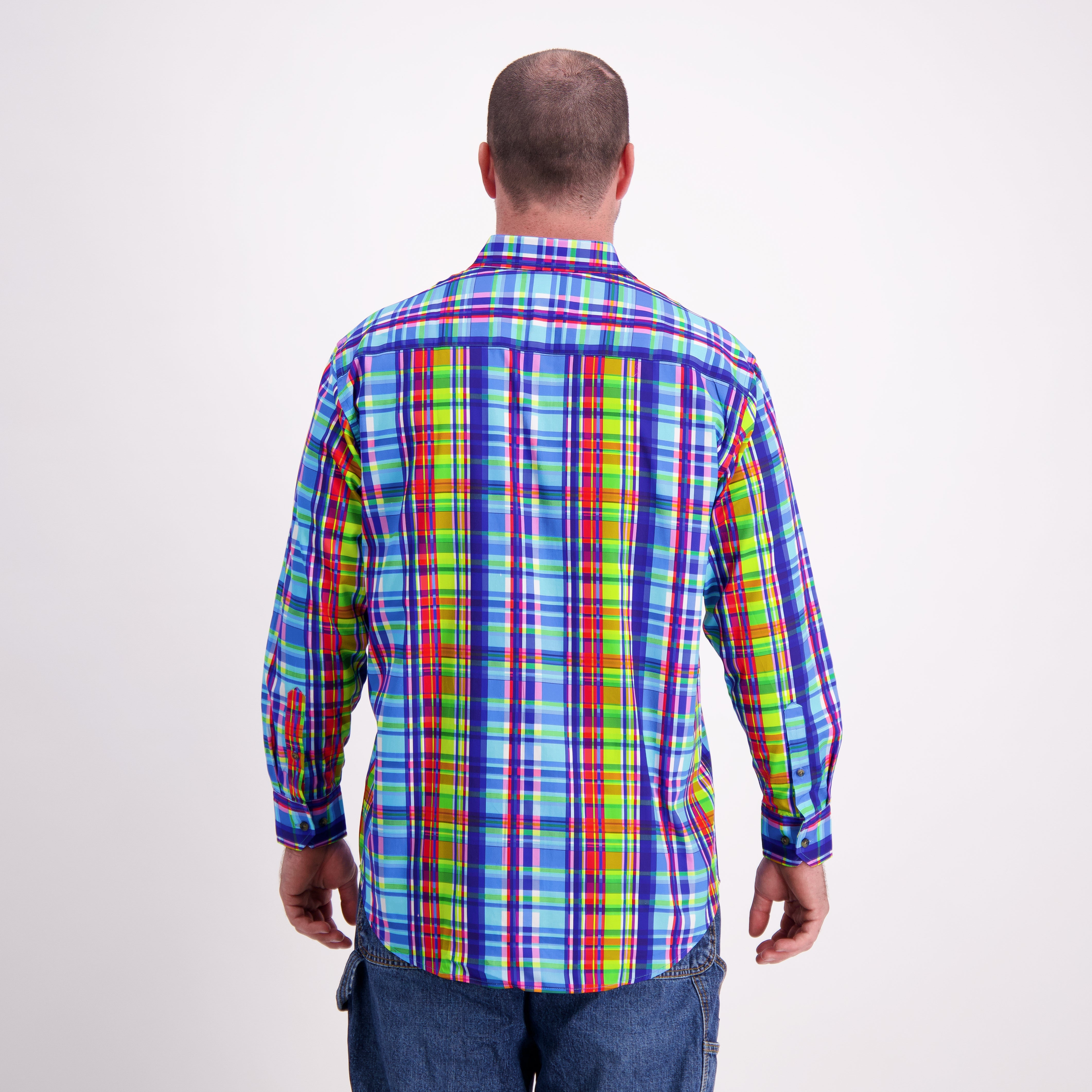 Coastal Cowboys Colourful Dress Shirt