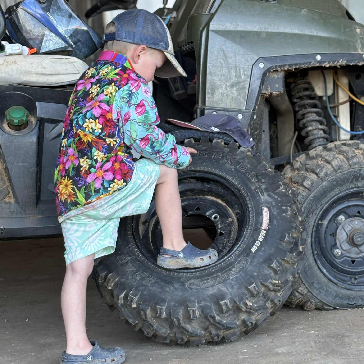 Jungle Kids Long Sleeve Workshirt