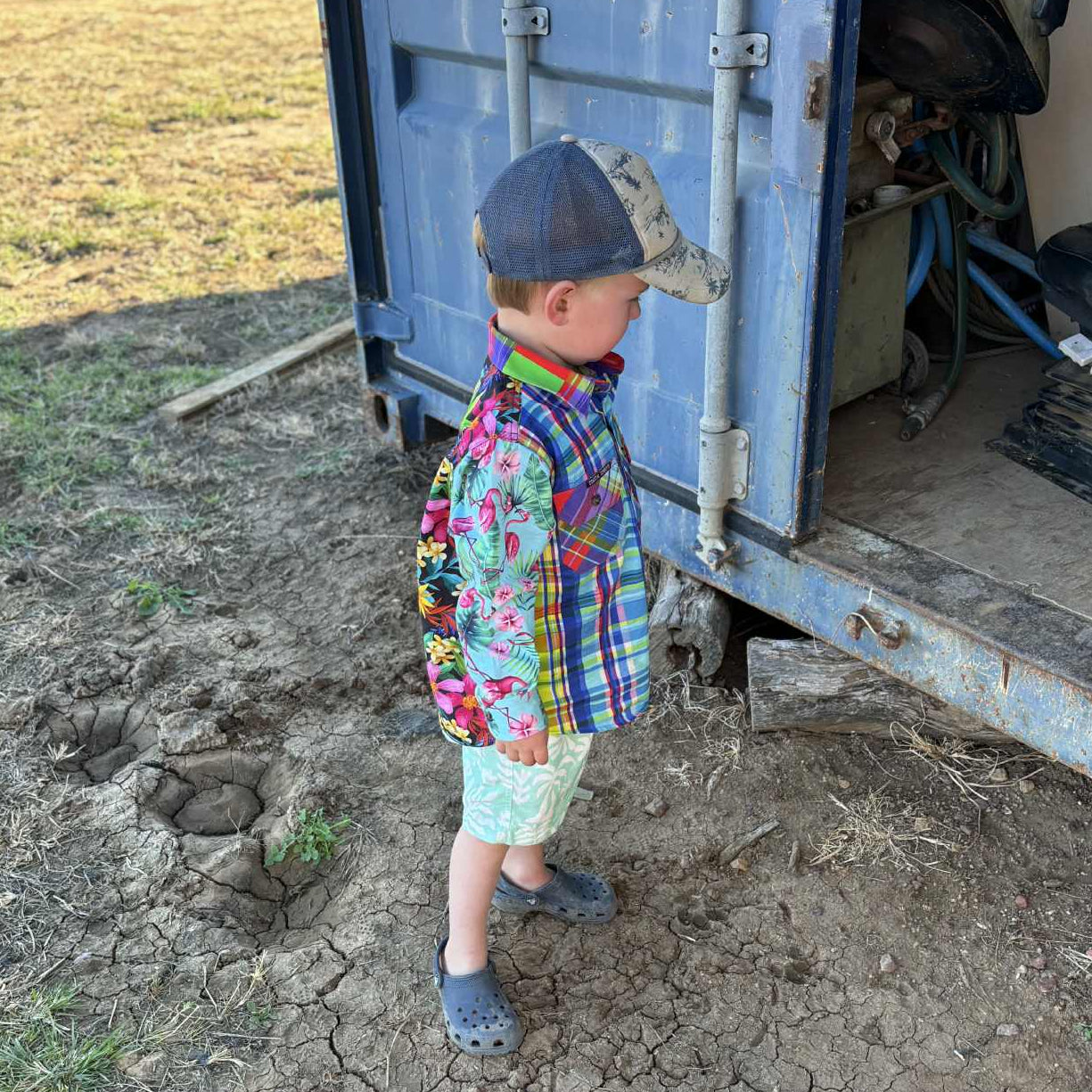 Jungle Kids Long Sleeve Workshirt