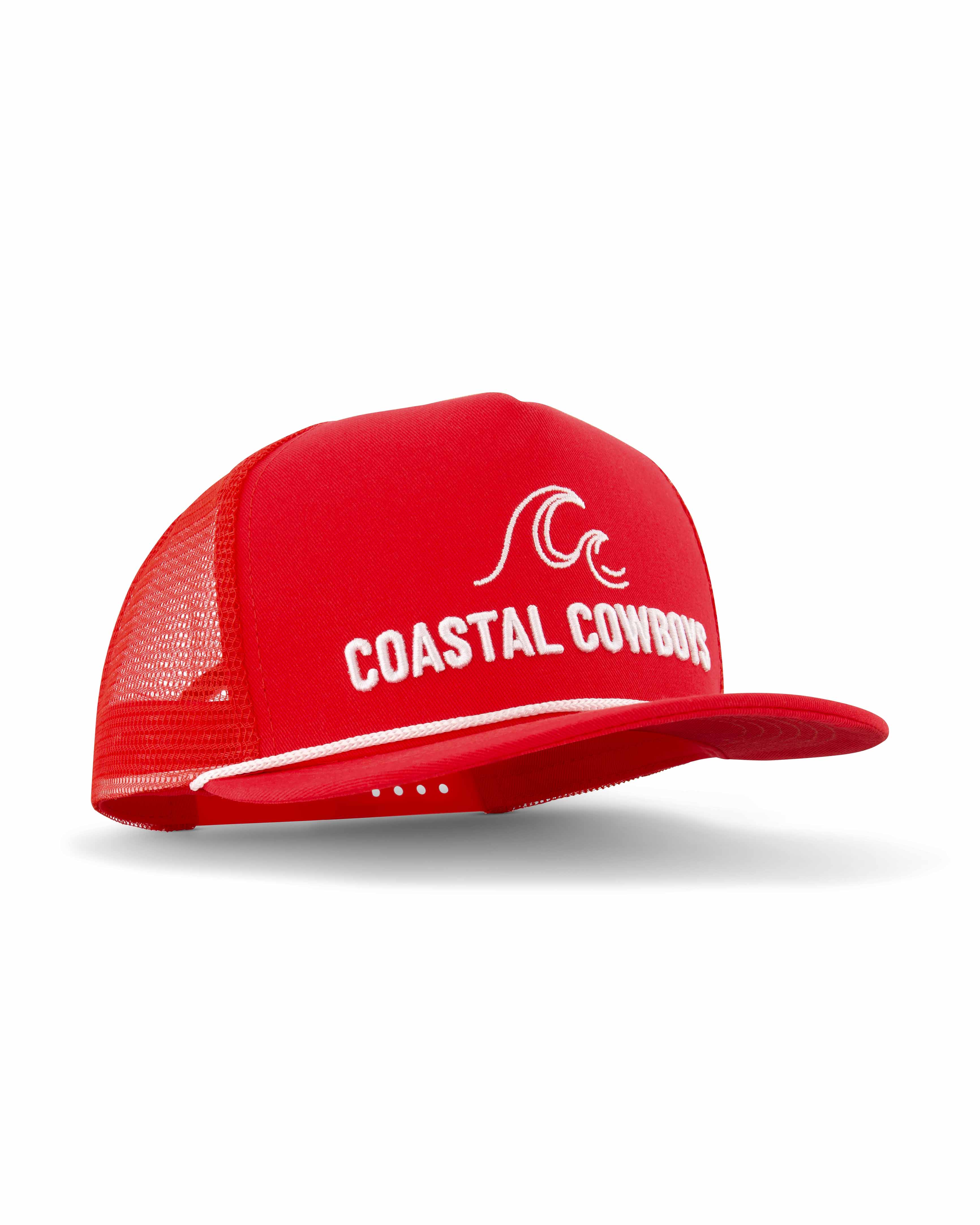 Red & White Cap