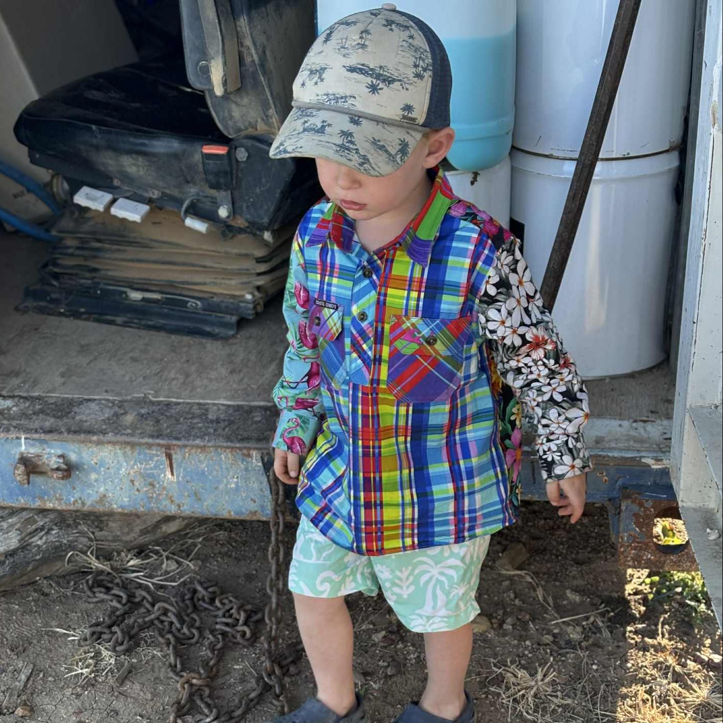 Jungle Kids Long Sleeve Workshirt